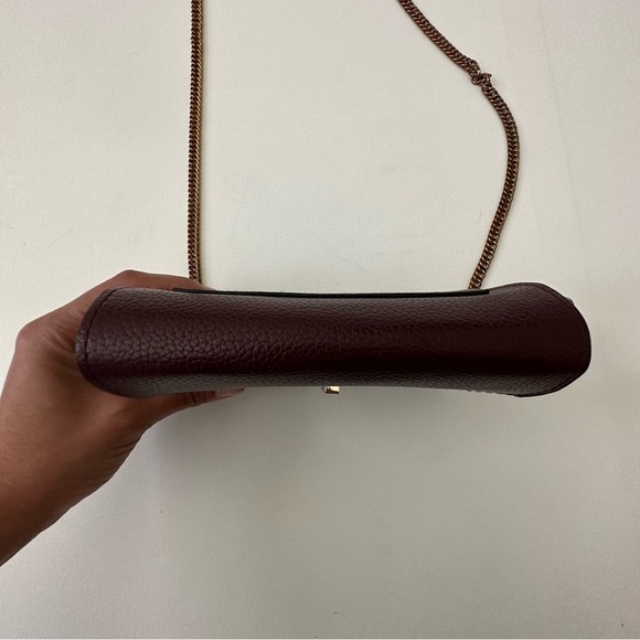 Women’s Faux Leather Turn Lock Crossbody - Picture 12 of 16